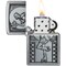 Zippo 2024 Zippo Rolling Waitress Emblem, Brushed Chrome ZIP-48904 - alternate 2